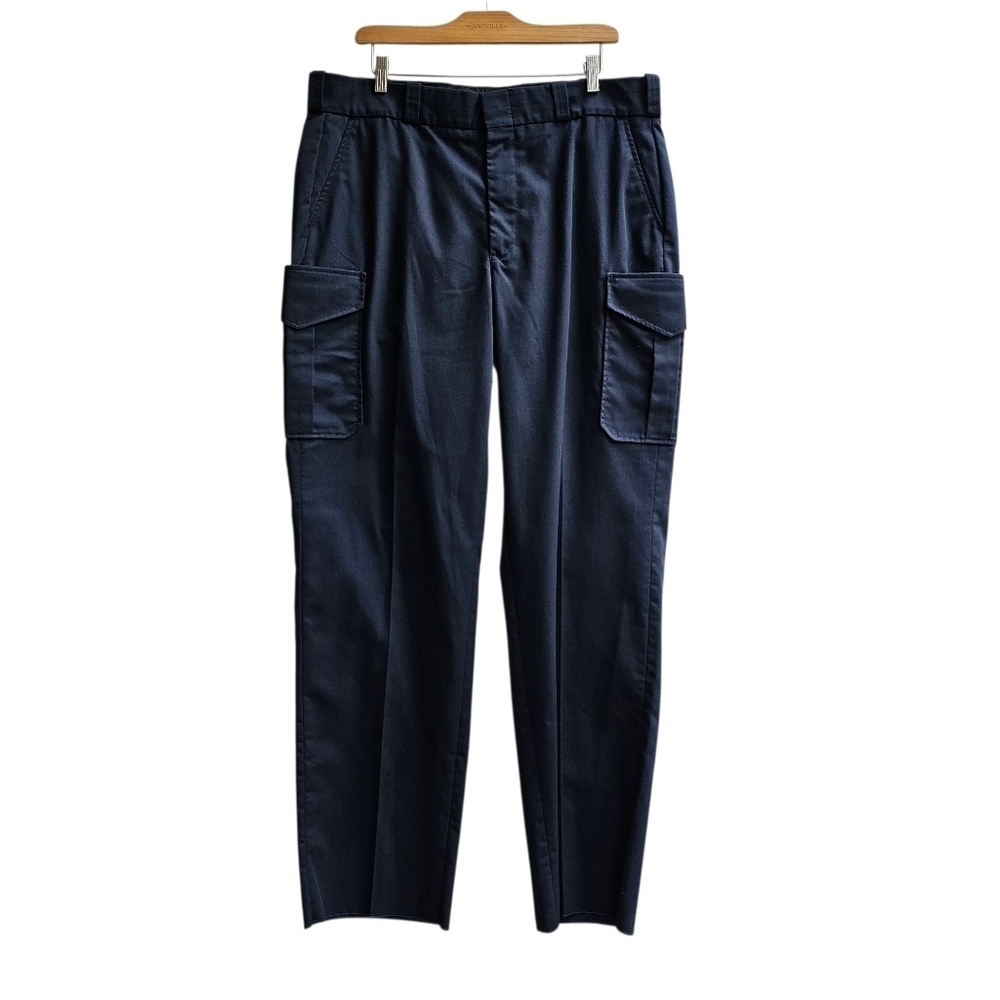 Elbeco Response Dark Navy Cargo Pants TekTwill with Side Pockets Size 40R